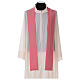 Chasuble in polyester IHS and wheat s5