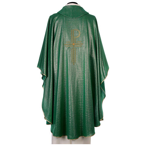 Chasuble 93% wool 3% viscose 4% polyester Chi-Rho 6