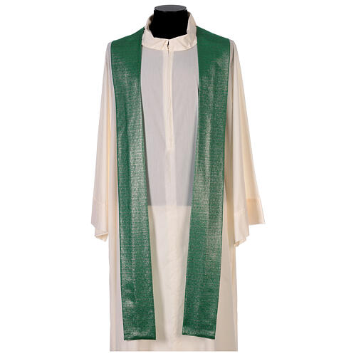 Chasuble 93% wool 3% viscose 4% polyester Chi-Rho 8