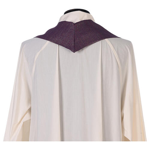 Chasuble 93% wool 3% viscose 4% polyester Chi-Rho 11