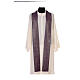 Chasuble 93% wool 3% viscose 4% polyester Chi-Rho s9