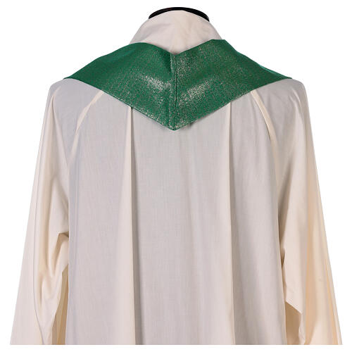 Chasuble with Chi-Rho symbol 93% wool 3% viscose 4% polyester 10