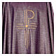 Chasuble with Chi-Rho symbol 93% wool 3% viscose 4% polyester s3