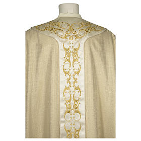 Chasubles: Chasuble 100% pure laine double retors avec croix