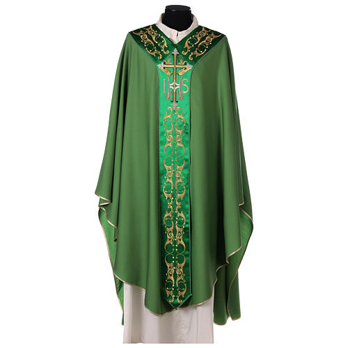 Catholic Chasuble in 100% wool with Cross 1