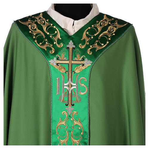 Catholic Chasuble in 100% wool with Cross 3