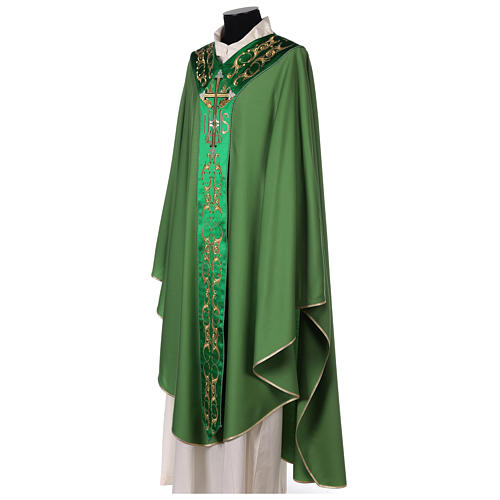 Catholic Chasuble in 100% wool with Cross 4