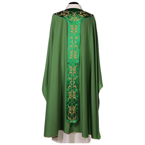 Catholic Chasuble in 100% wool with Cross 6