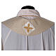 Medieval chasuble 100% pure wool with flower embroidery s9