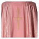 Chasuble 100% wool Tasmania with three crosses, pink s5
