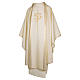 Sacred Chasuble in wool embroidered cloth s2