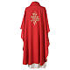 Chasuble in polyester with IHS decoration s7