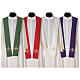 Chasuble in polyester with IHS decoration s10