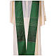 Striped chasuble, wool and lurex Gamma s9