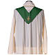 Striped chasuble in wool and lurex Gamma s10