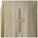 Chasuble in lurex wool with cross Gamma s2