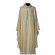 Chasuble in lurex wool with cross Gamma s3