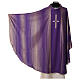 Chasuble in lurex wool with cross Gamma s3