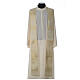 Cross chasuble wool and lurex Gamma s10