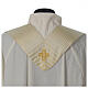 Cross chasuble wool and lurex Gamma s11