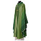 Chasuble en laine lurex croix au centre brodée à la machine Gamma s3