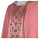 Pink Priest Chasuble with gold frontal orphrey s2