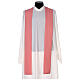 Pink Priest Chasuble with gold frontal orphrey s7