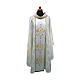 Marian chasuble damask ivory colour s1