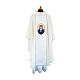 Marian chasuble with print on front and back s1