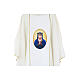 Marian chasuble with print on front and back s4