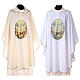 Marian chasuble with Our Lady of Fatima print s1