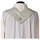 Priest Chasuble in Papal fabric s12