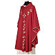 Chasuble in pure wool with embroideries and precious stones s4