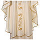 Chasuble in pure wool with embroideries and precious stones s7