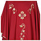 Priest Chasuble in pure wool with embroideries and precious stones s3