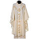Priest Chasuble in pure wool with embroideries and precious stones s6