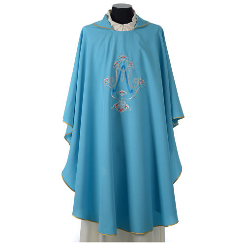 Chasuble with Marian symbol 1