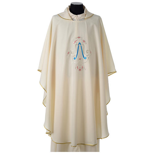 Chasuble with Marian symbol 2