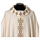 Chasuble in pure wool, baroque embroidery s2