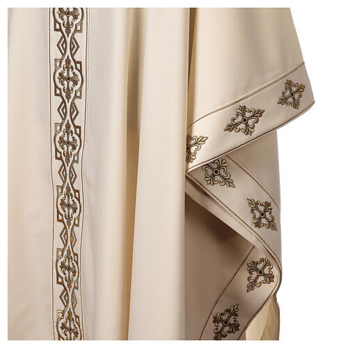 Wool chasuble with baroque embroideries 5