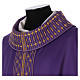 Chasuble in pure wool, linear embroidery s4