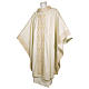 Chasuble in pure wool, handmade embroidery, modern style s3