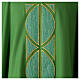 Chasuble in pure wool, handmade embroidery, modern style s2