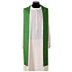 Chasuble in pure wool, handmade embroidery, modern style s7