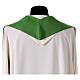 Chasuble in pure wool, handmade embroidery, modern style s8