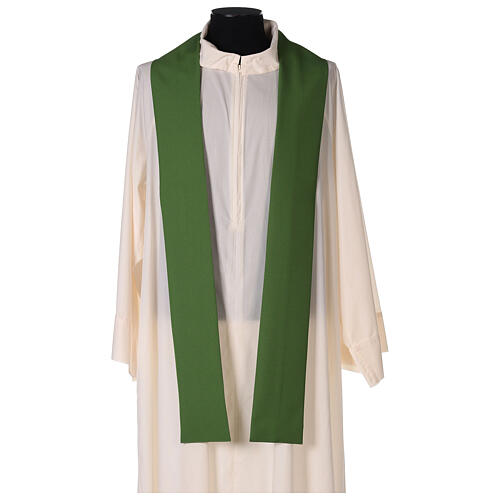 Priest Chasuble in polyester with cross applique 10