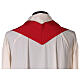 Priest Chasuble in polyester with cross applique s12