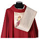 Chasuble 100% pure wool with double twisted yarn, Jesus s4