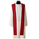 Liturgical Chasuble in 100% pure wool with double twisted yarn, Jesus s8