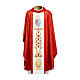 Divine Mercy Chasuble 90% wool with double twisted yarn s1